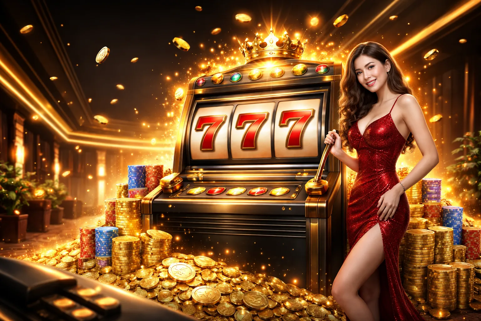 Hình ảnh nền Win 69 Slot với các trò chơi đa dạng